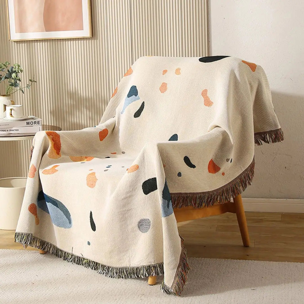 Shell Starry Sky Decorative Blanket