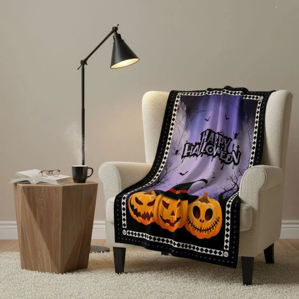 Harper Autumn Flannel Soft Blanket