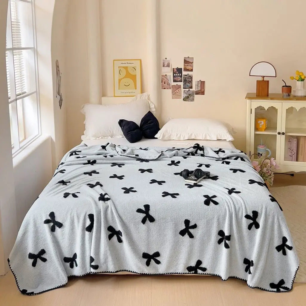Luna Coral Fleece Blanket