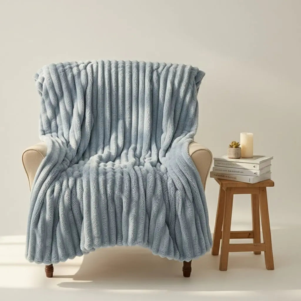 Arden Heavy Flannel Plush Blanket