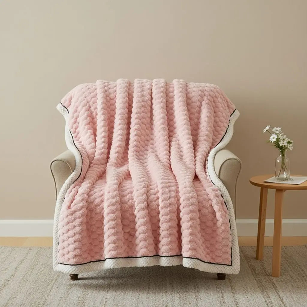 Amélie Doudou Soft Plush Throw Blanket