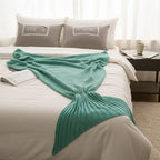 Isla Mermaid Tail Knit Blanket
