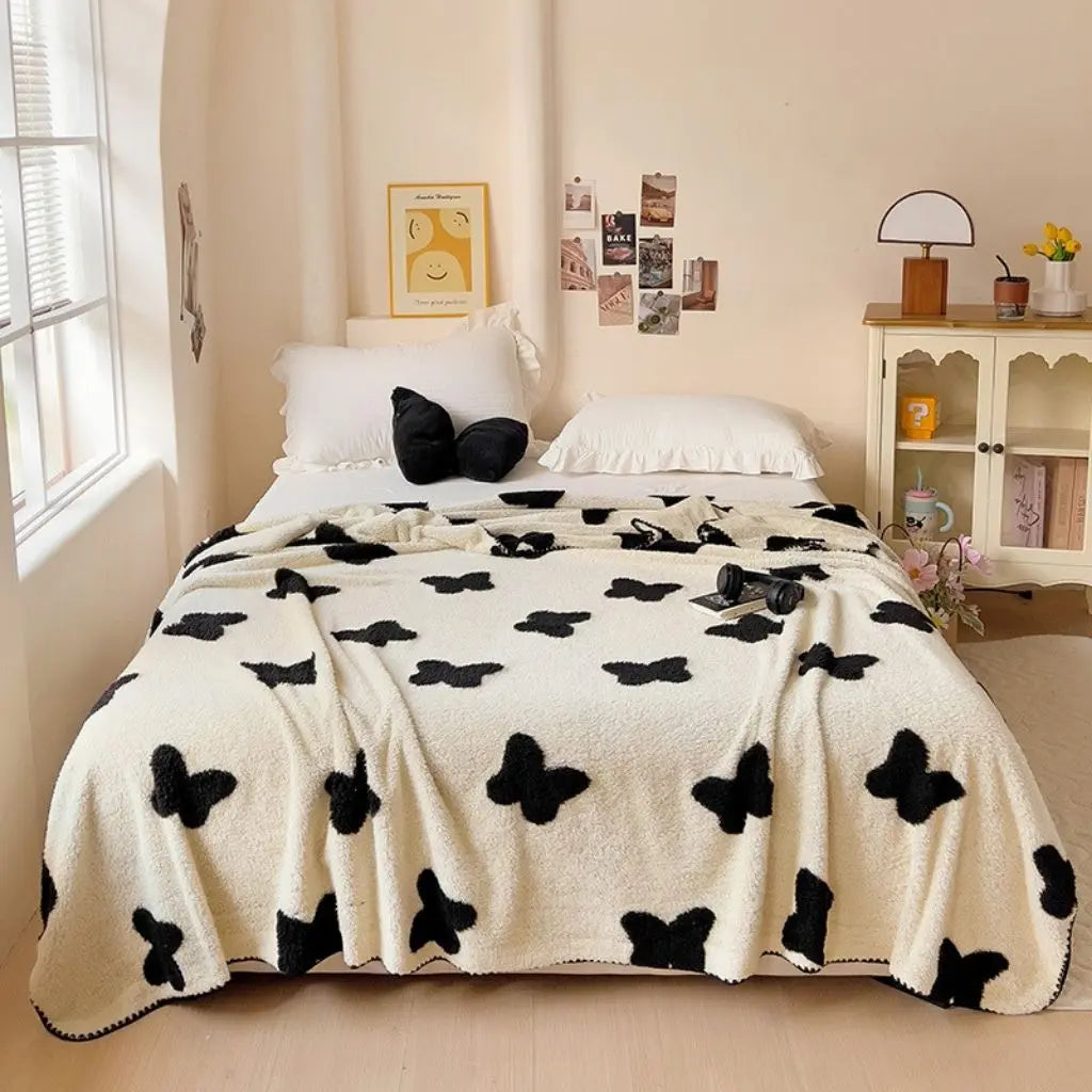 Luna Coral Fleece Blanket