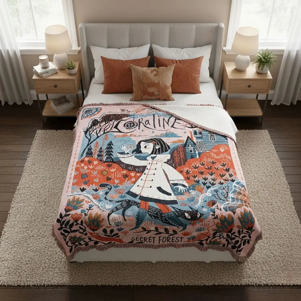 Artistic Soft Woven Throw Blanket