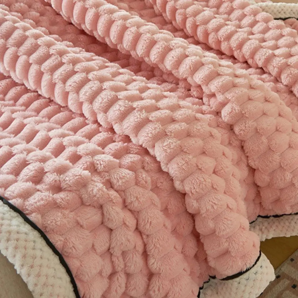 Amélie Doudou Soft Plush Throw Blanket