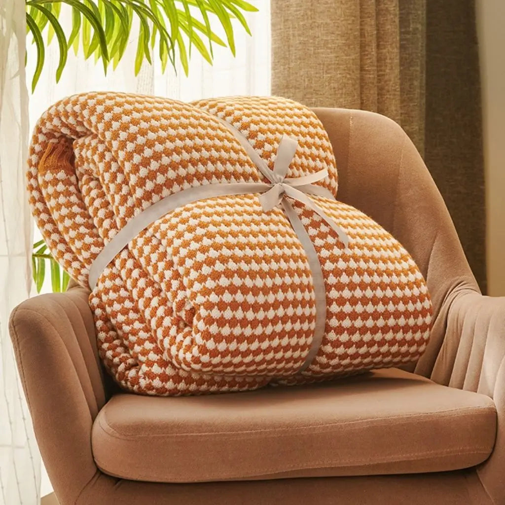 Ava Thick Wool Blanket