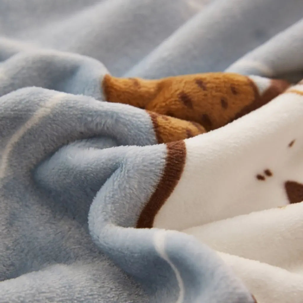 Noah Cozy Children's Flannel Blanket