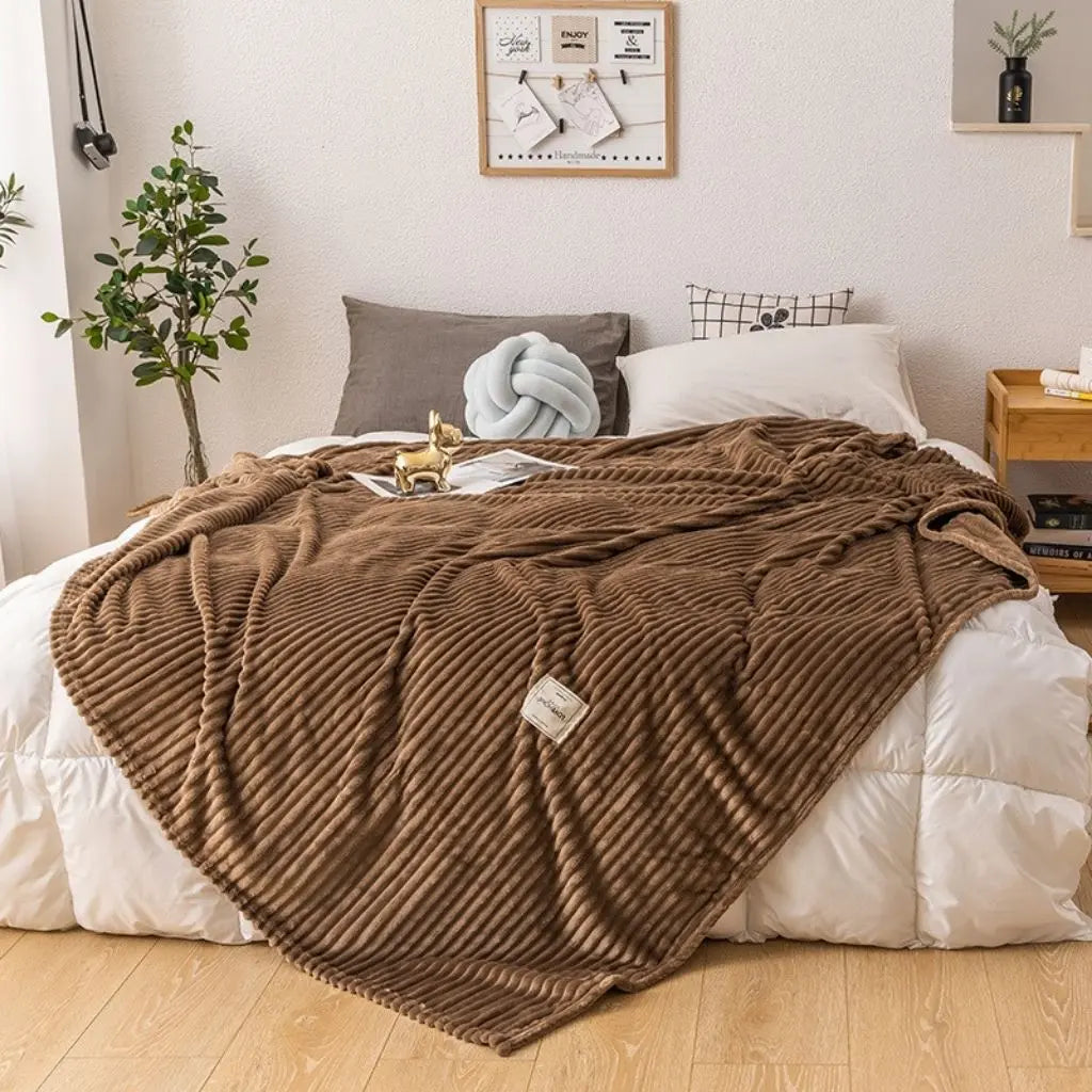 Clara Milk Soft Fleece Blanket