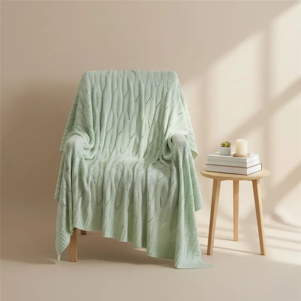 Isla Bamboo Knit Blanket