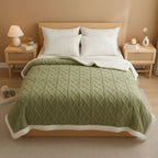 Thicken Plush Warm Layered Nap Blanket