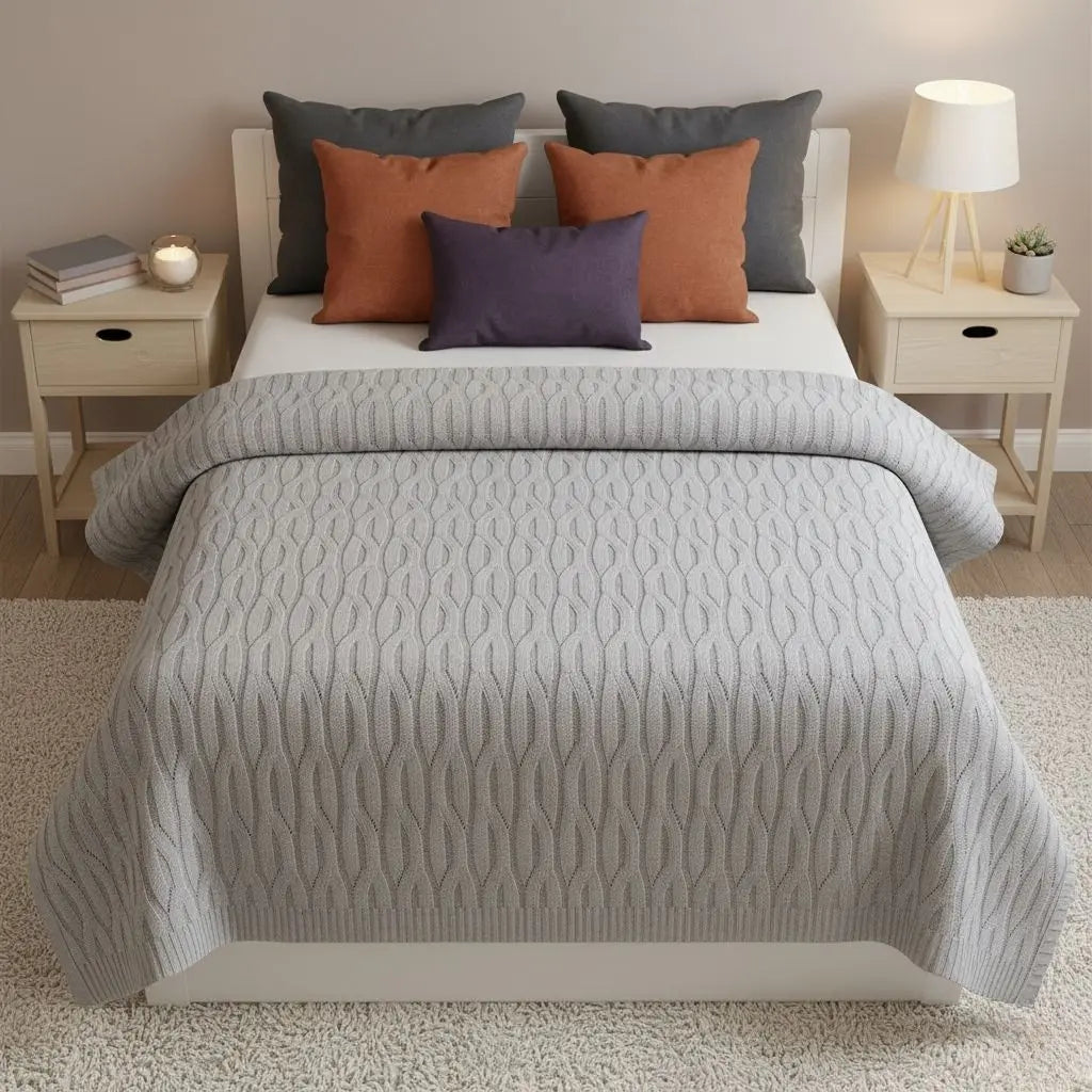 Isla Bamboo Knit Blanket