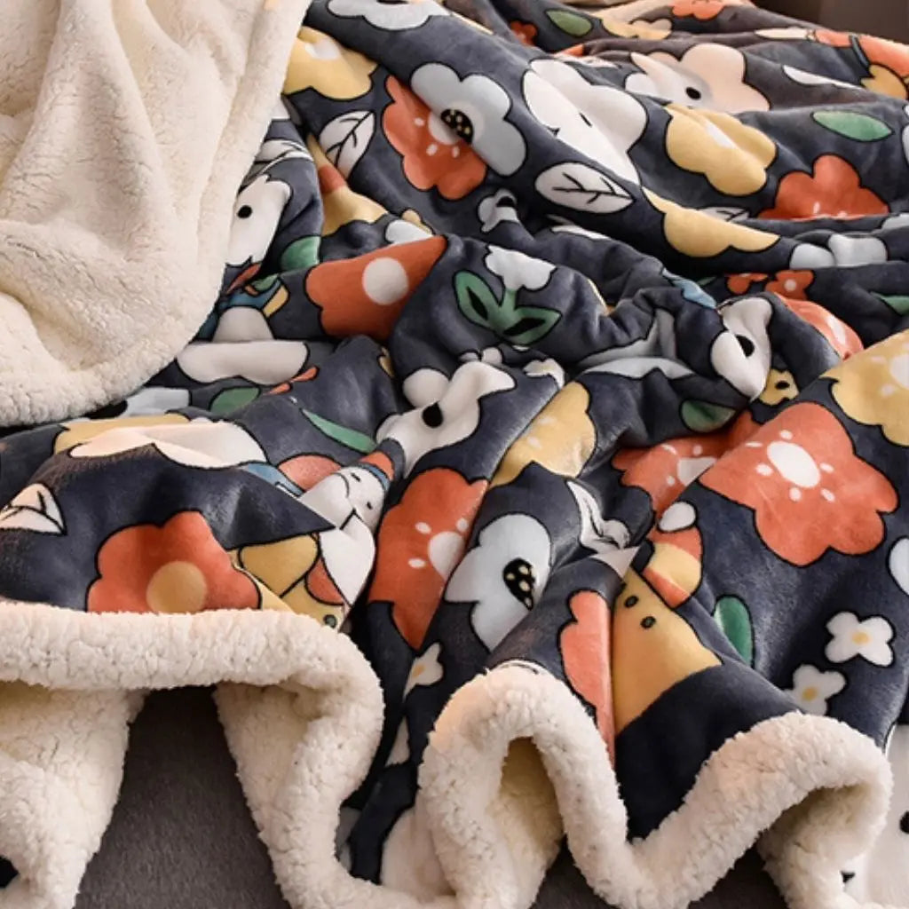 Elodie Winter Double Blanket