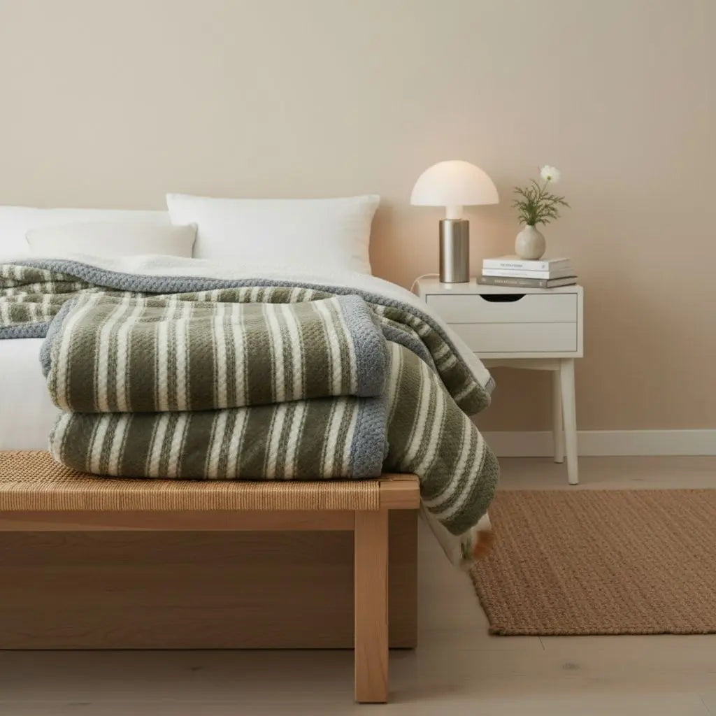 Aman Coral Fleece Blanket