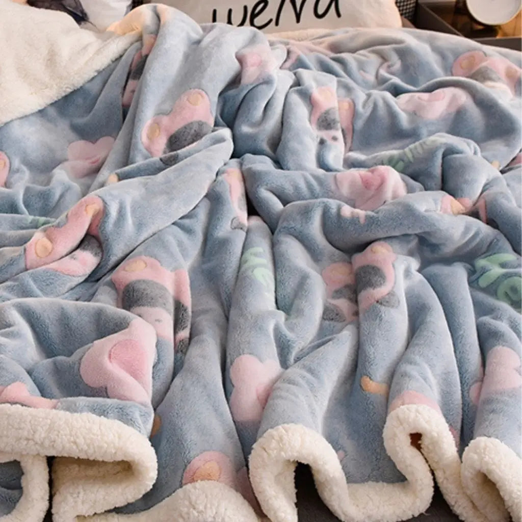 Elodie Winter Double Blanket
