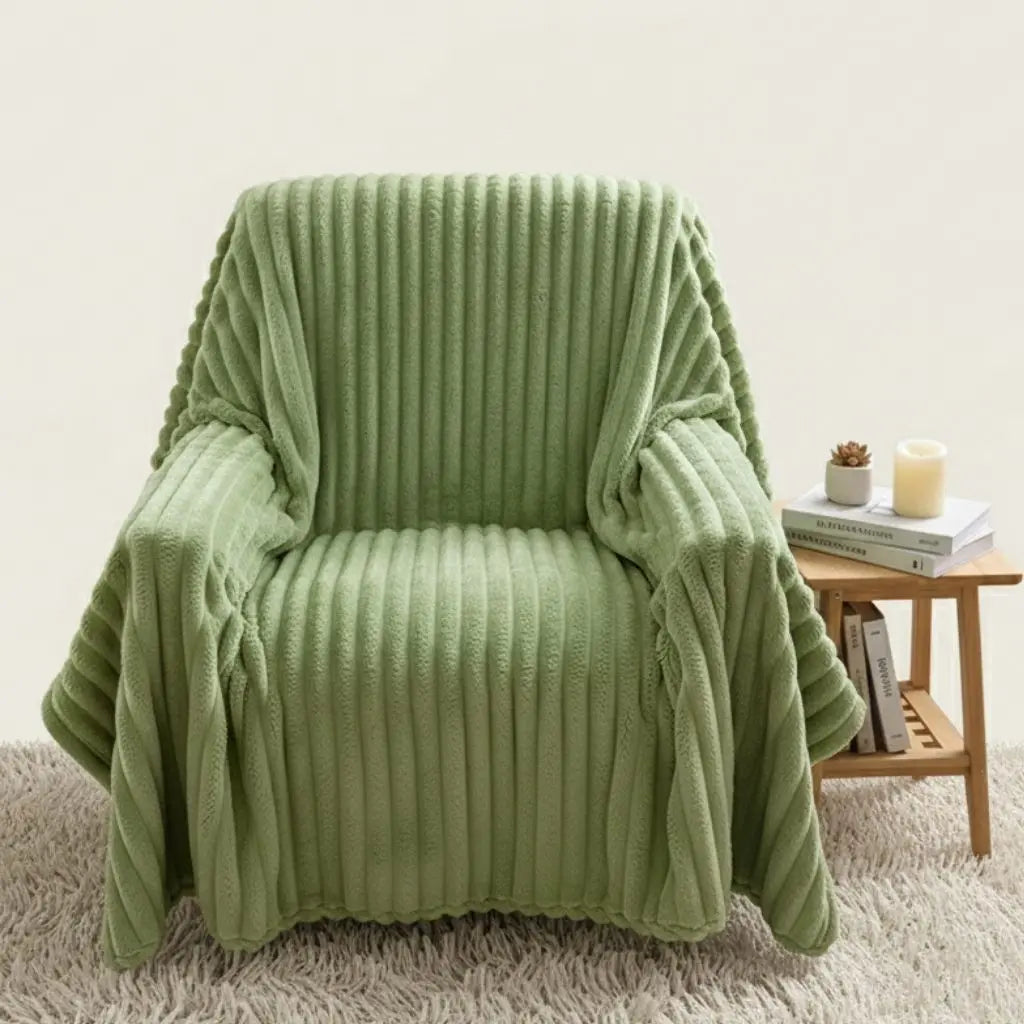 Arden Heavy Flannel Plush Blanket