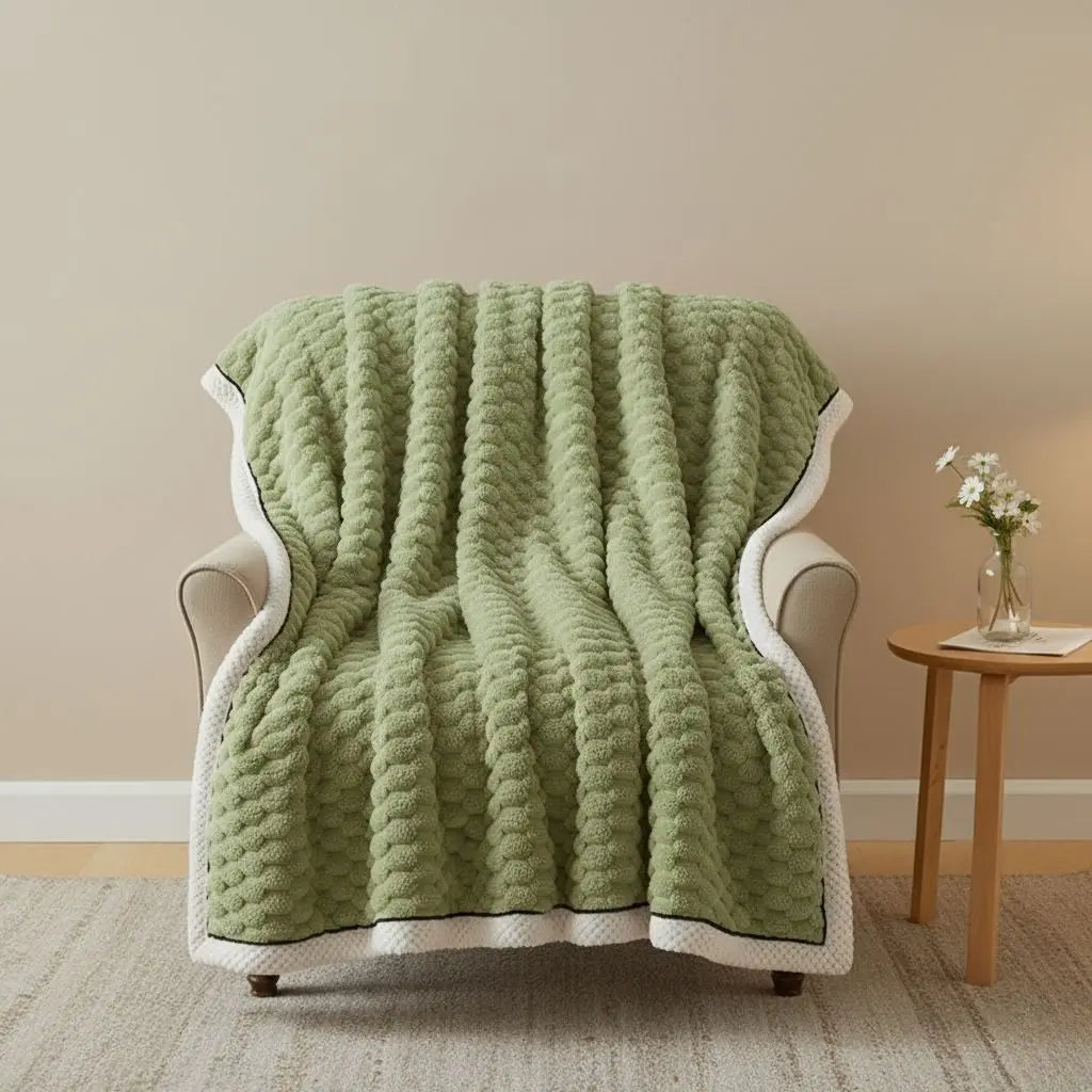 Amélie Doudou Soft Plush Throw Blanket