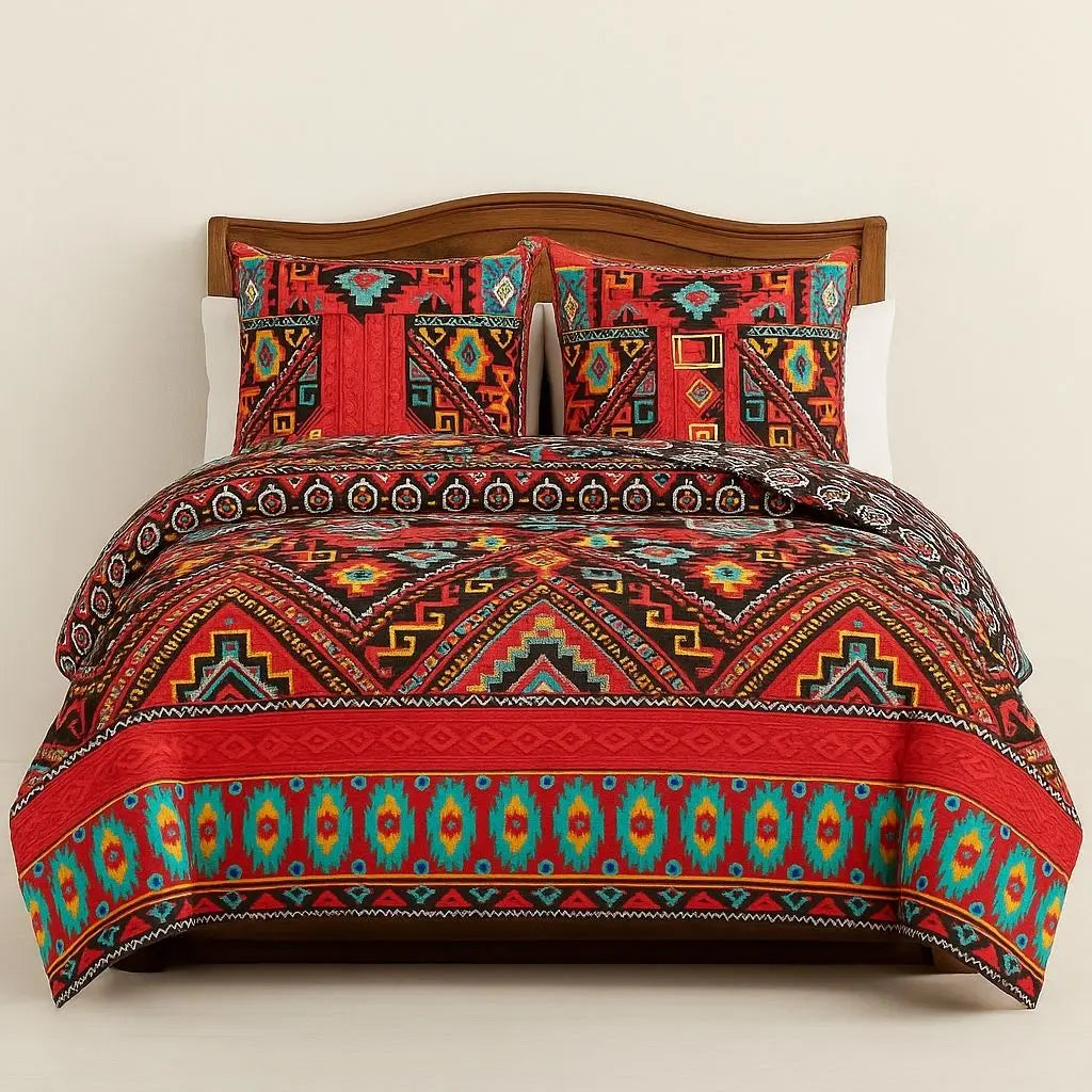 Sierra Boho Duvet Cover Set