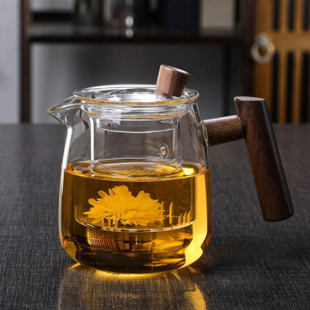 Carly Borosilicate Glass Teapot