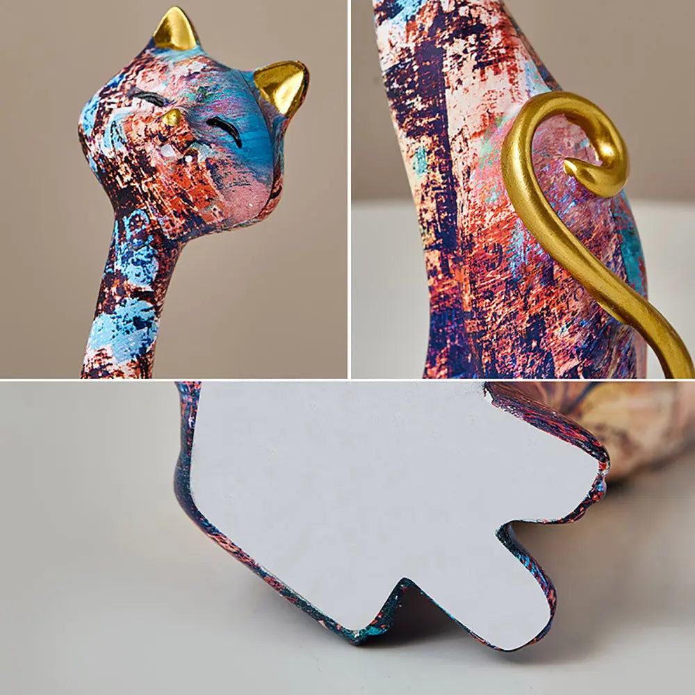 Bret Duo Cat Figurines