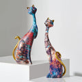 Bret Duo Cat Figurines