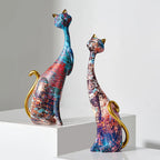 Bret Duo Cat Figurines