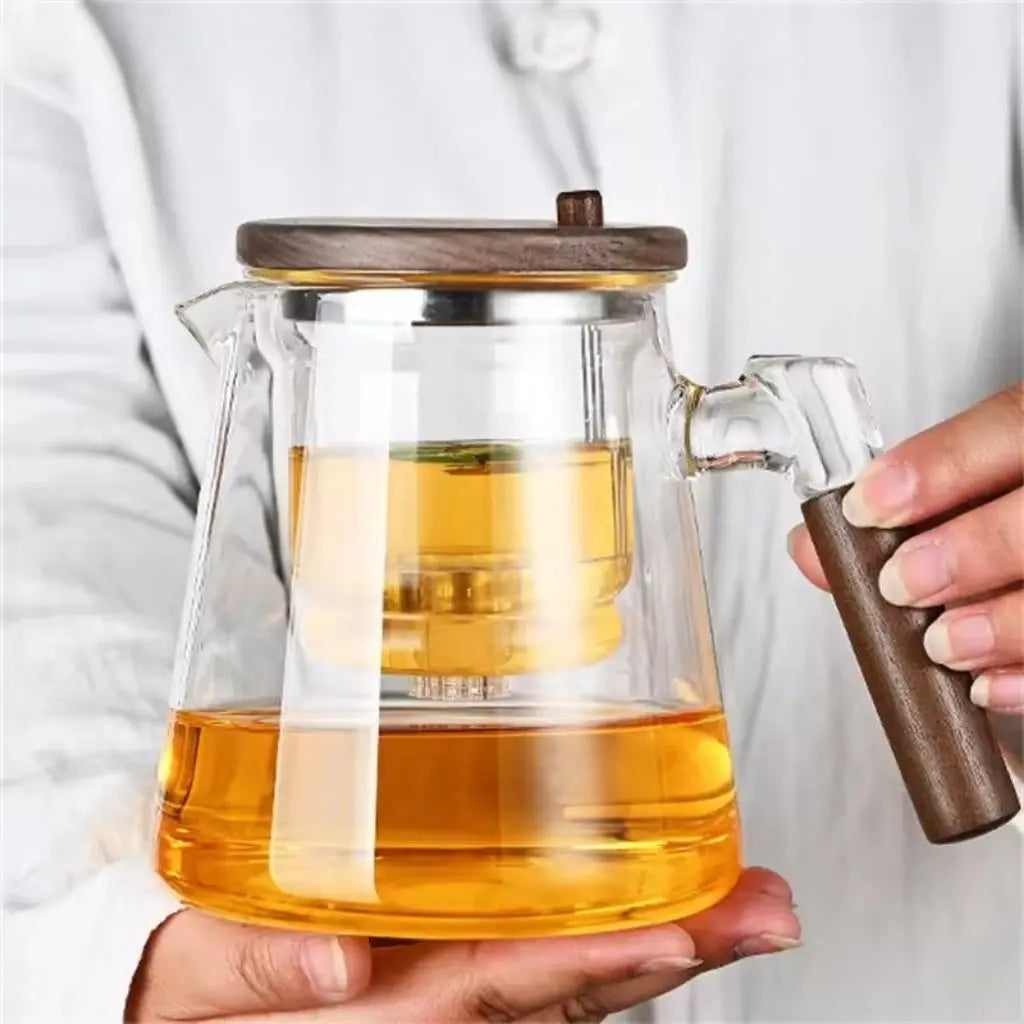 Brevora Glass Infuser Teapot