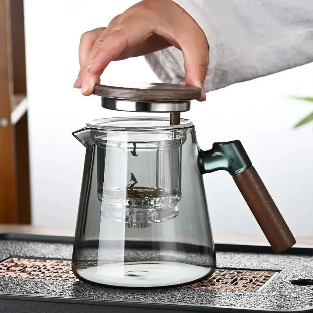 Brevora Glass Infuser Teapot