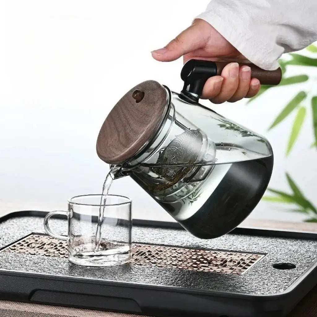 Brevora Glass Infuser Teapot