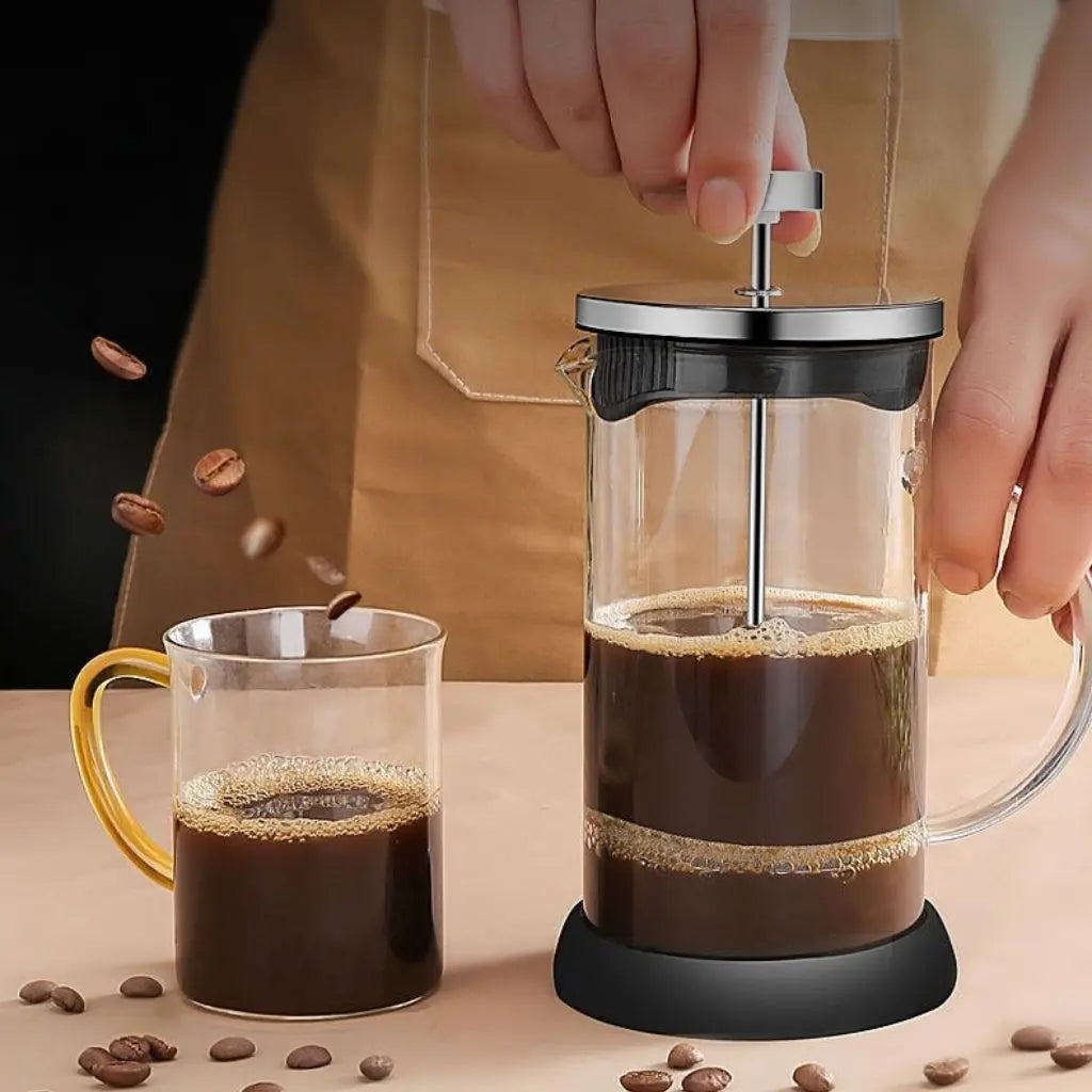 Noah Glass French Press – Coffee & Tea Brewer