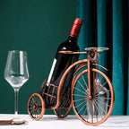Brix Tricycle Wine Bottle & Glass Holder