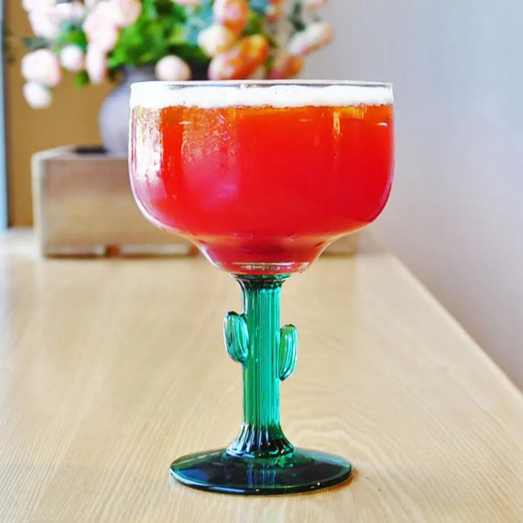 Isabella Cactus Cocktail Goblet
