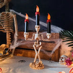 Bones Trio Skeleton Candle Holder