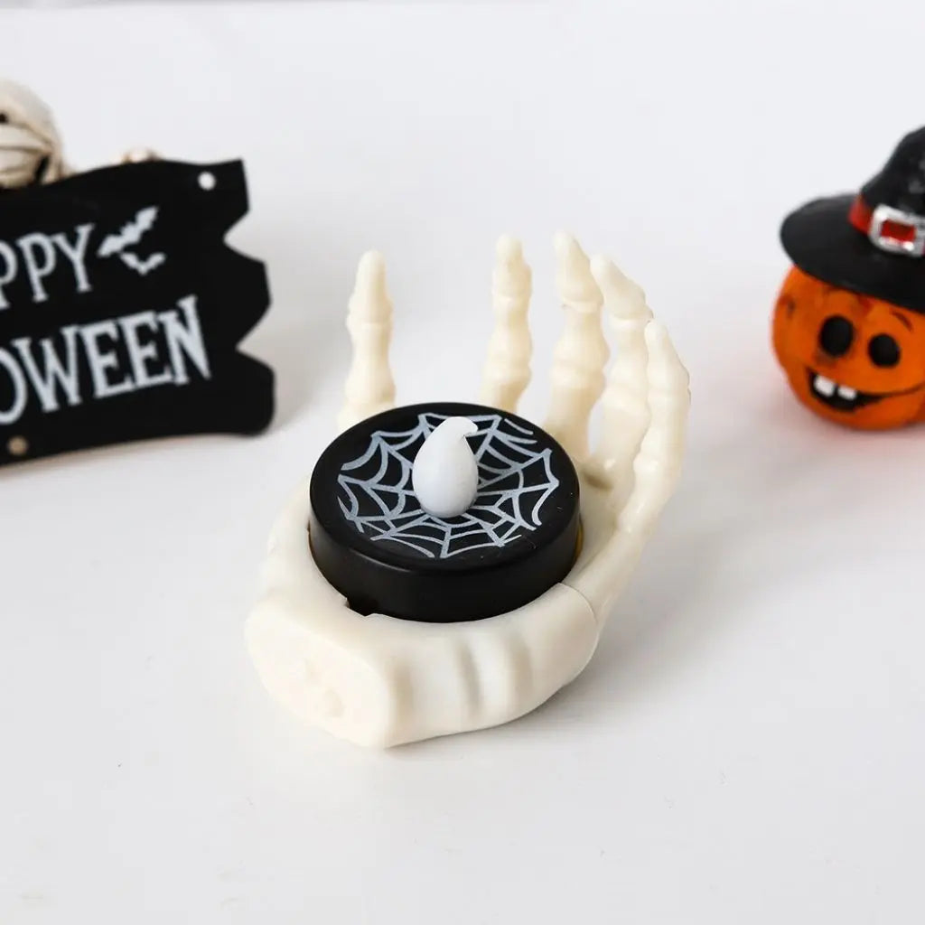 Damien Bone Grip Halloween Candle Light