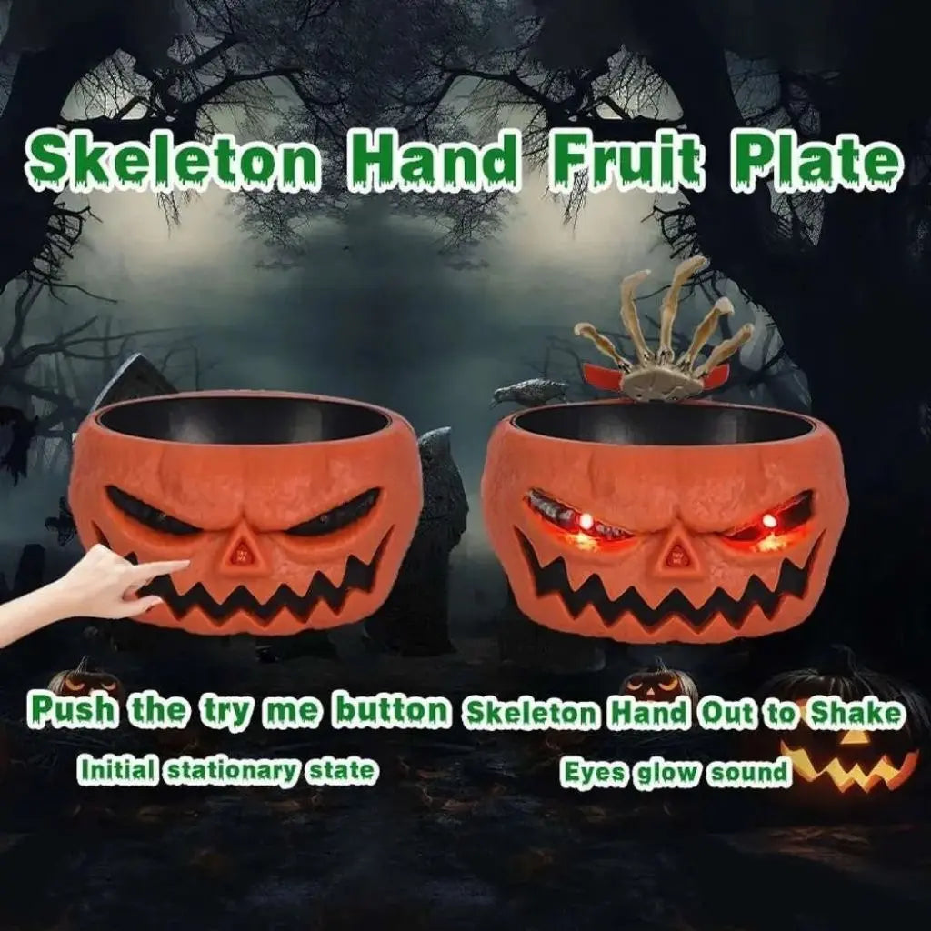 Grim Grasp - Animated Halloween Candy Bowl