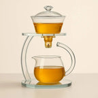Celestia Heat-Resistant Glass Tea Maker Set