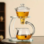 Celestia Heat-Resistant Glass Tea Maker Set