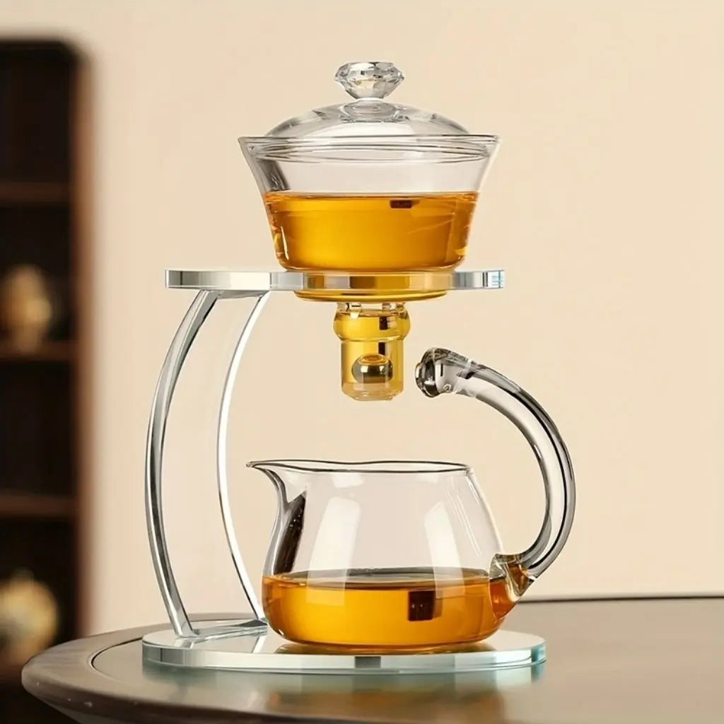 Celestia Heat-Resistant Glass Tea Maker Set