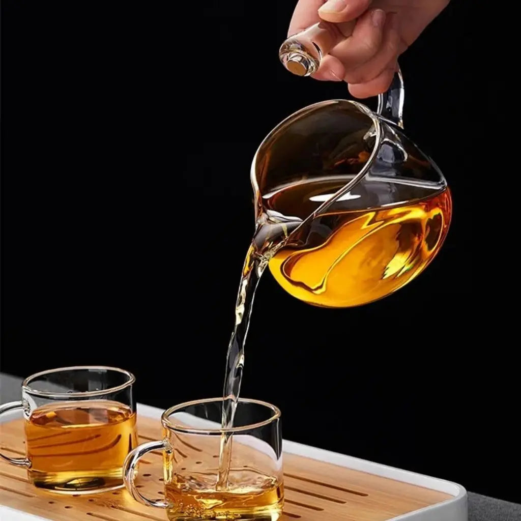 Celestia Heat-Resistant Glass Tea Maker Set