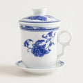 Yushan Ceramic Office Mug with Lid