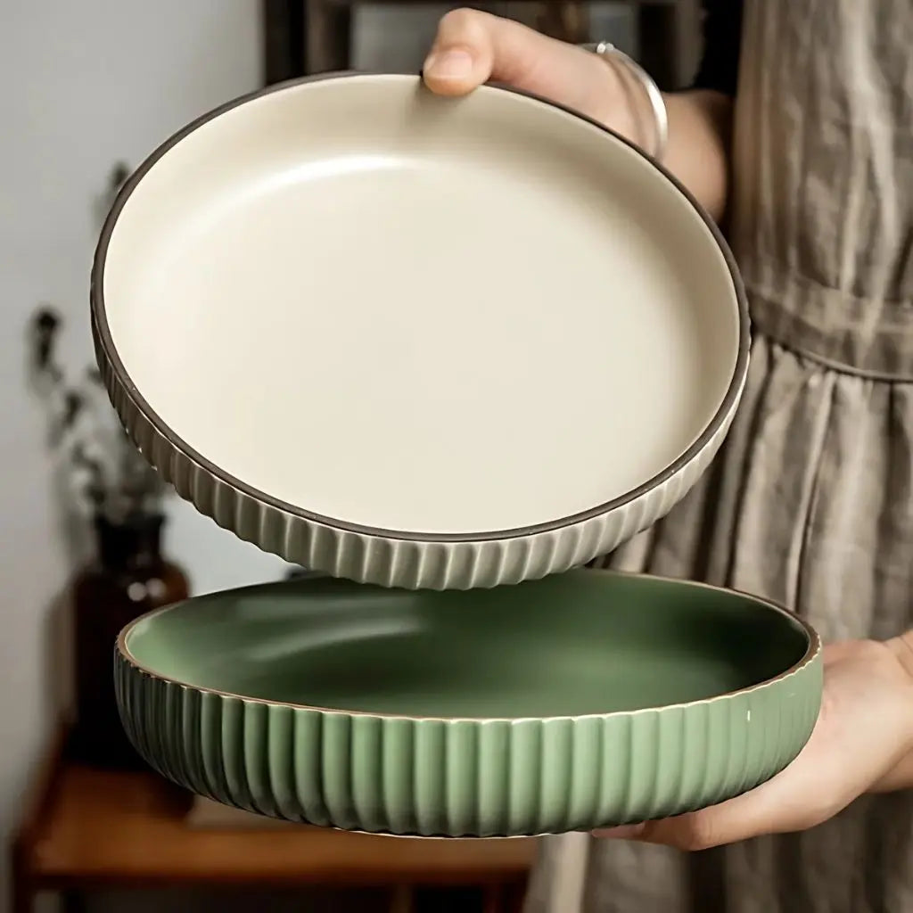 Evelyn Vintage Ceramic Plate