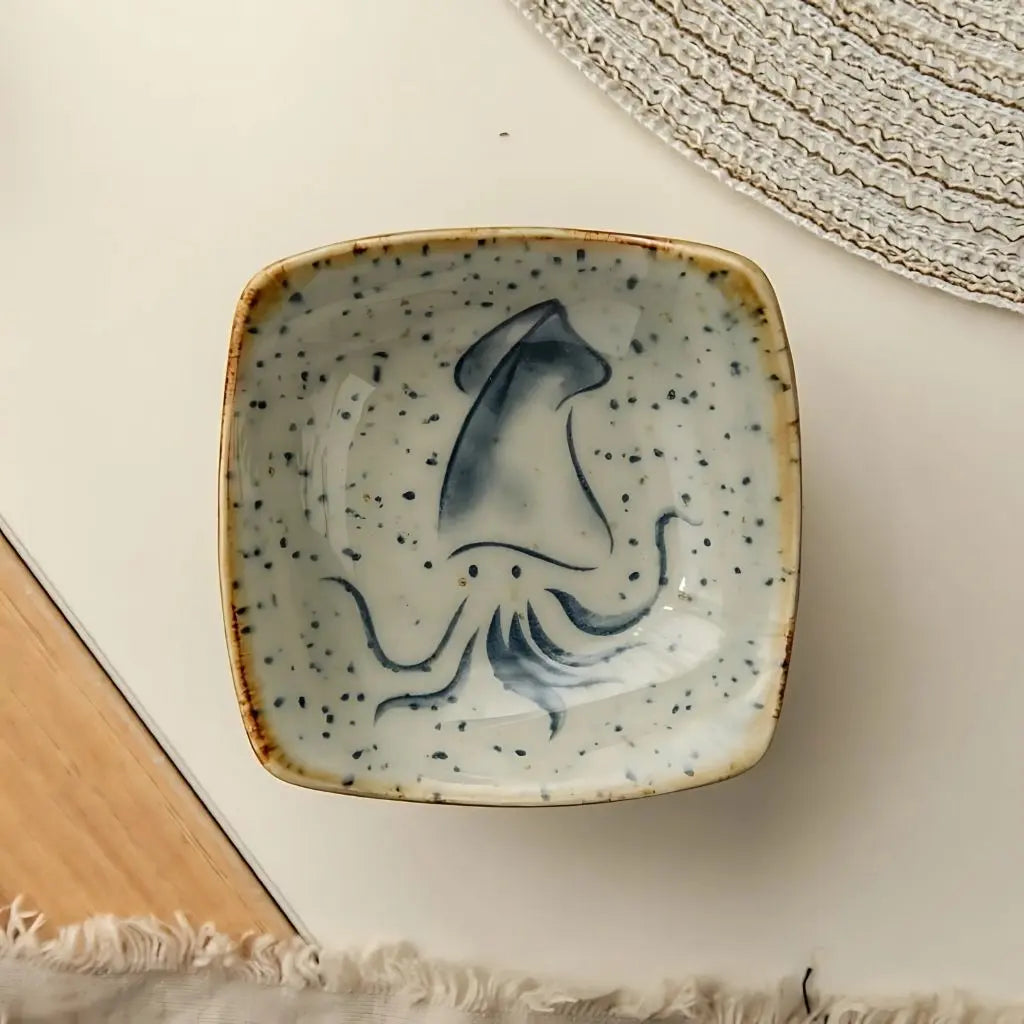 Coastal Ceramic Sauce Plate