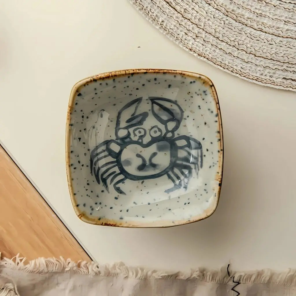 Coastal Ceramic Sauce Plate