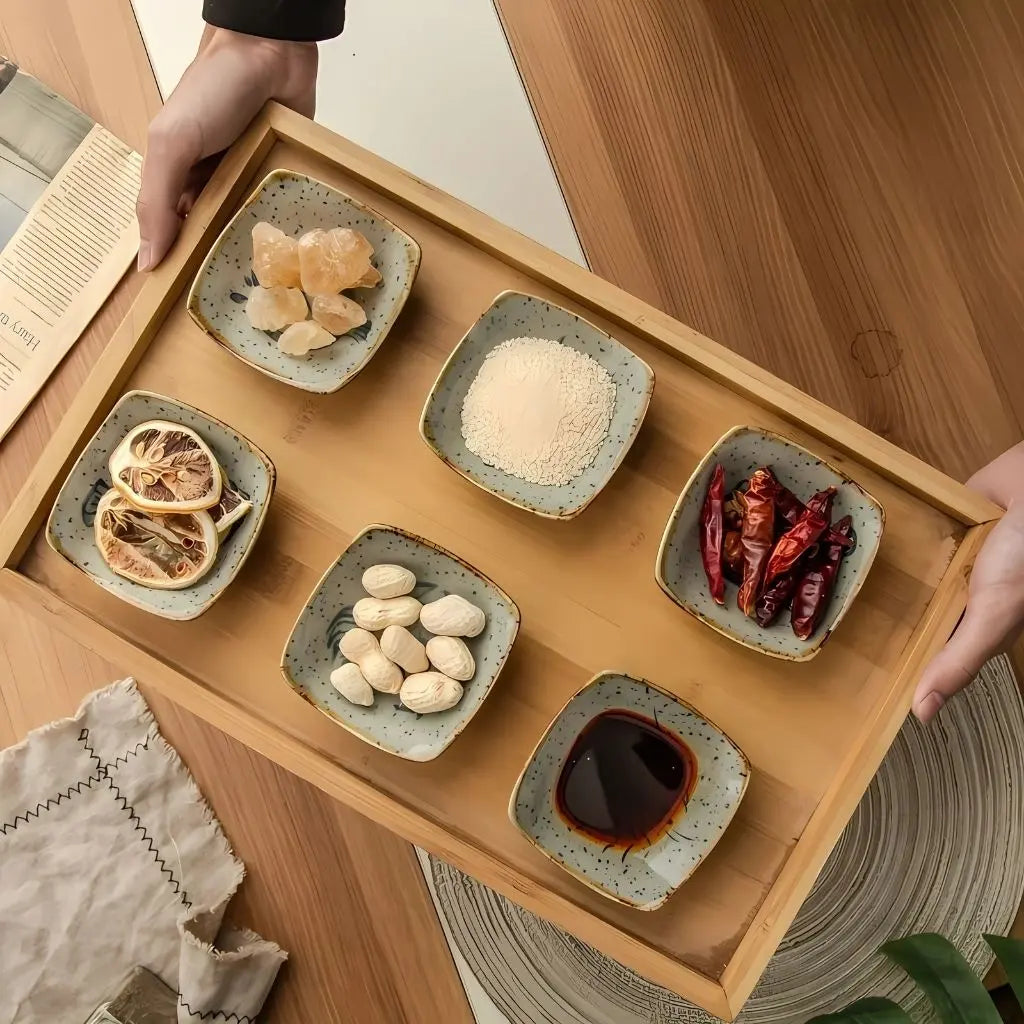 Coastal Ceramic Sauce Plate
