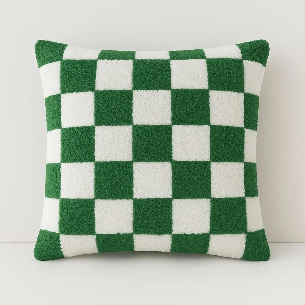 Checkerboard Pillow Cover