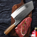 Liam Cleaver with Wooden Handle Chef Knife