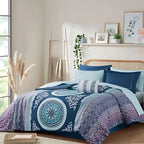 Isla Boho Comforter Set with Sheets – Queen
