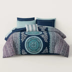 Isla Boho Comforter Set with Sheets – Queen