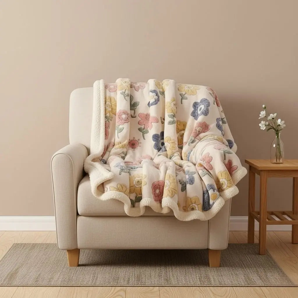Elodie Winter Double Blanket