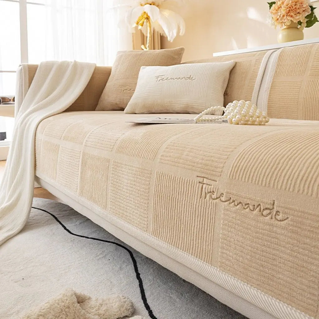 Ashton Flannel Anti-Slip Sofa Covers
