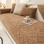 Harper Geometric Anti-Slip Plush Sofa Covers